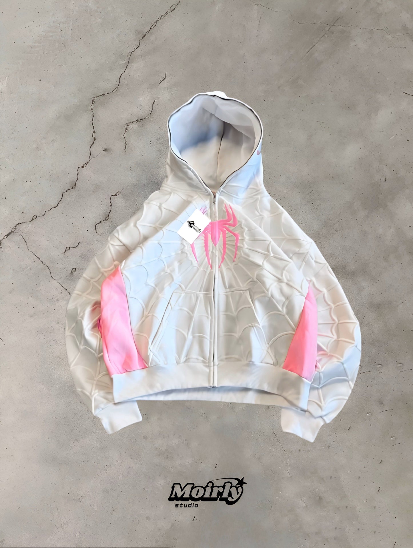 MOIRLY SPIDEY ZIP-UP